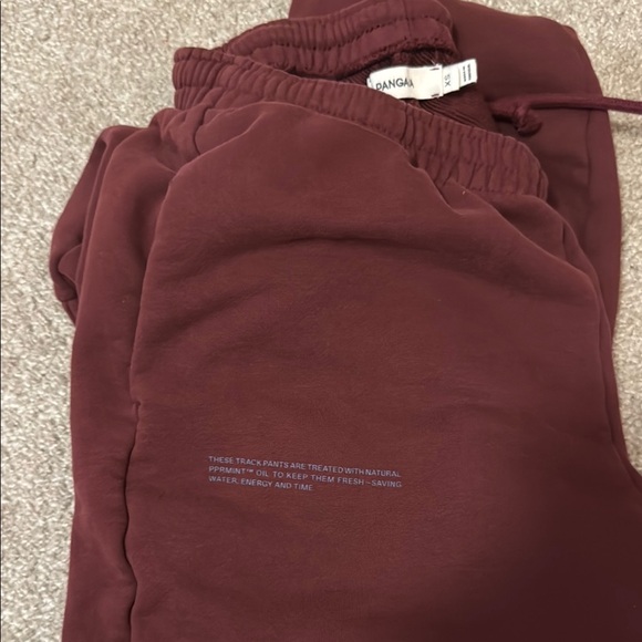 Pangaia Pants - Women’s 365 Midweight track pants - Maroon